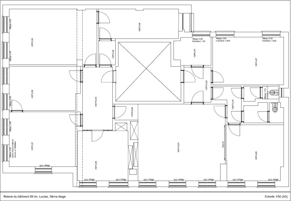 Plan d'étage