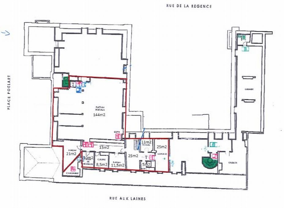 Plan d'étage