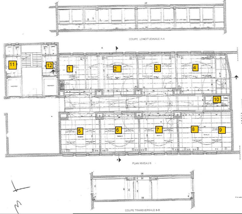 Plan d'étage