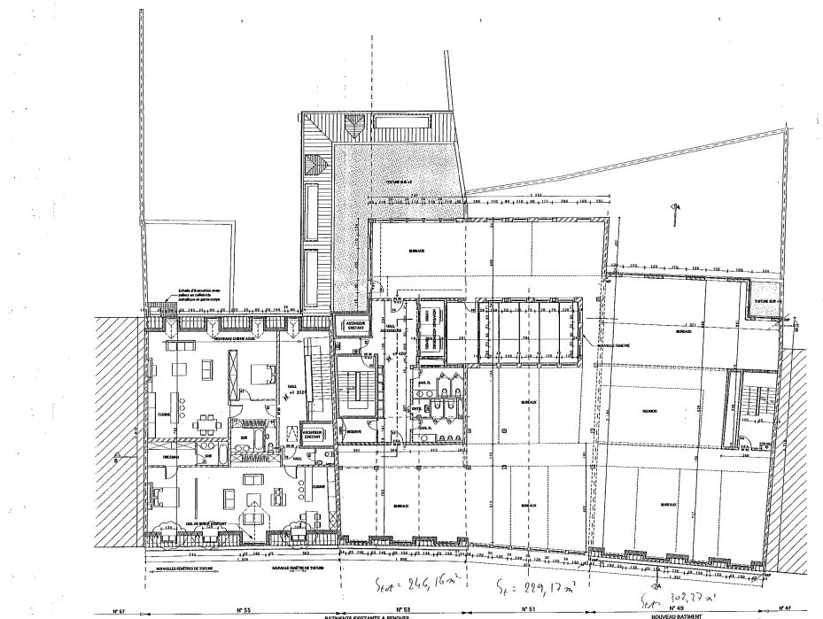 Plan d'étage