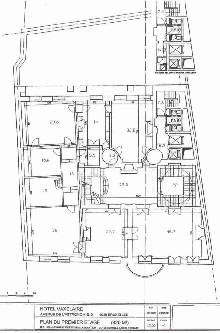 Plan d'étage