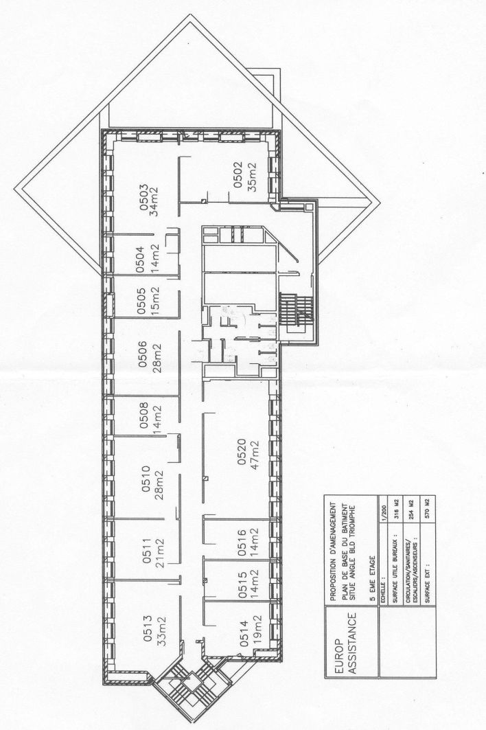 Plan d'étage