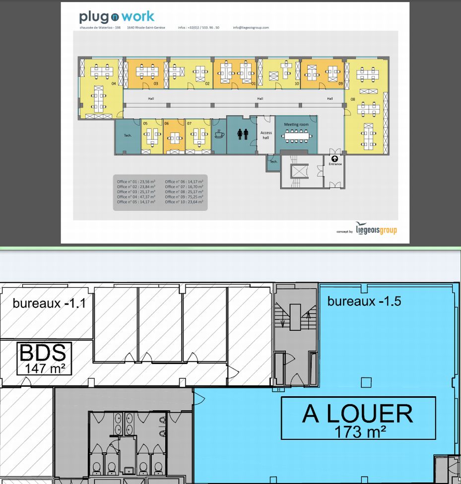 Plan d'étage